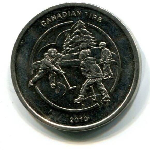 2010 Canadian Tire $1 Commemorative Coin (b860-17) - Picture 1 of 2